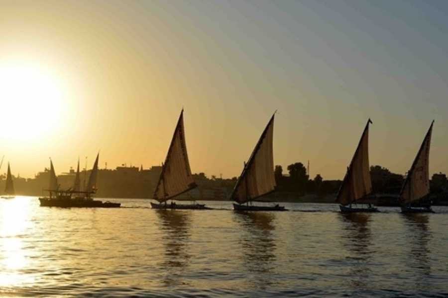Short Felucca Boat Trip on the Nile in Luxor